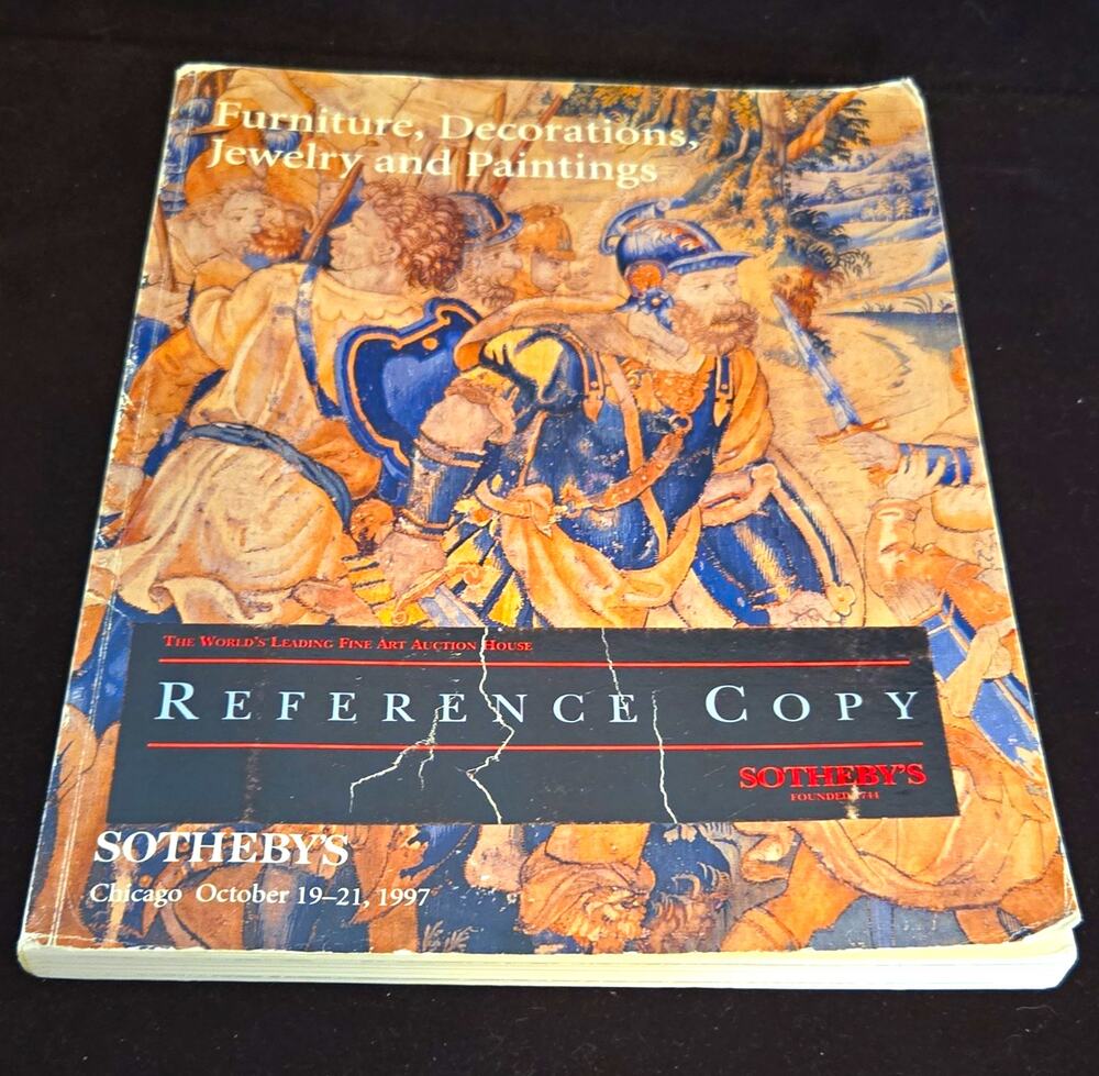 Sotheby's Illustrated Auction Catalog Booklet Chicago Oct 19-21 1997